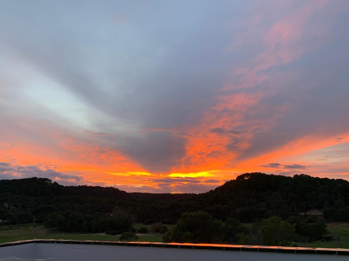 Apartamento Atardecer En Menorca Son Parc Vista Al Campo De Golf Buitenkant foto